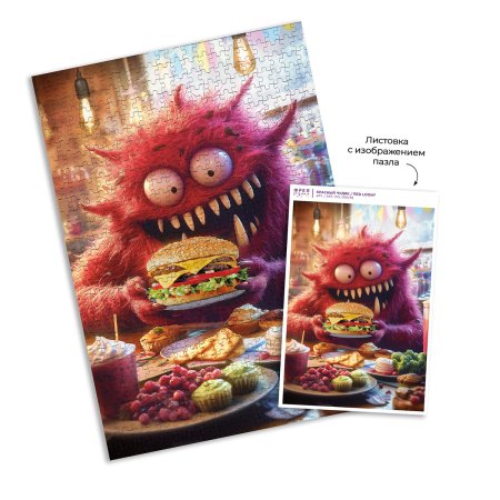 Пазл 500 элементов ФРЕЯ "Красный чудик" PZL-500/93