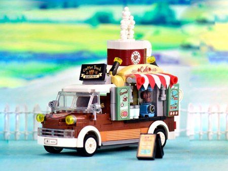 Конструктор LOZ "Фудтрак "Кофе"" IT-1740_MK