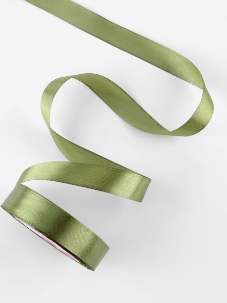 Лента атласная 20 мм x 23 ± 1 м, №113 тёмно-зелёный SIM-1218260