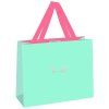 Пакет подарочный 32 x 26 x 12 см MESHU "Bright turquoise" отд. фольгой, выб.лак, мат.лам RE-MS_45840