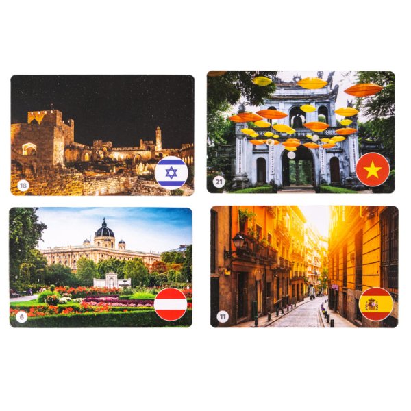 Настольная игра: Десятое королевство "Мемо. Флаги и столицы" 50 карточек KOR-03596