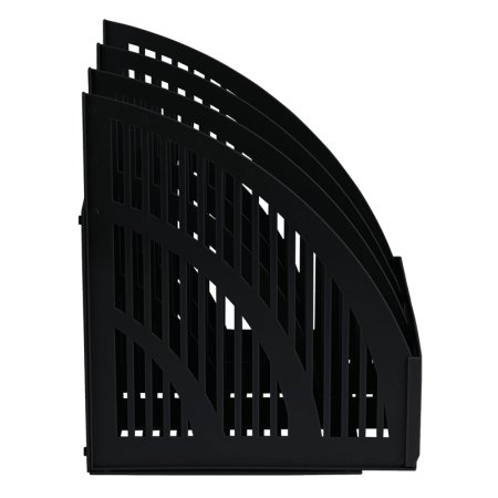 Лоток для бумаг вертикальный СТАММ "Line" сборный, 3 отделения, черный RE-ЛТВ-01470 Лоток для бумаг вертикальный СТАММ "Line" сборный, 3 отделения, черный RE-ЛТВ-01470