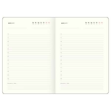 Ежедневник недатированный А5 136л. BG "Китайский пейзаж" 7БЦ, глянцевая ламинация, на резинке RE-DuA5_32501