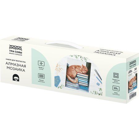 Алмазная мозаика ТРИ СОВЫ "Дневной сон" 30 x 40 см, холст RE-АМ3040_47539