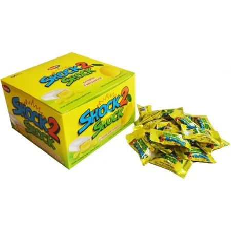 Жев.резинка "SHOCK2SHOCK" Лимон 4 г /Турция/ Жев.резинка "SHOCK2SHOCK" Лимон 4 г /Турция/