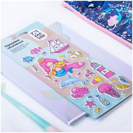 Наклейки объемные MESHU "Under the sea" 10 x 19 см RE-MH_33130