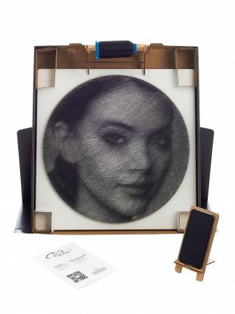 Набор для создания картины из ниток RingString Квадрат 50 x 50 см MAGГевис80001