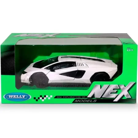 Машинка WELLY 1:24 Lamborghini Countach LPI 800-4, белый IT-24114W
