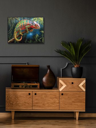 Пазл 500 элементов ФРЕЯ "Премиальная коллекция. Хамелеон" TOP-PZL-500/02