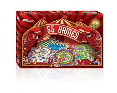 Набор игр Step Puzzle "55 лучших игр мира" STP-76073