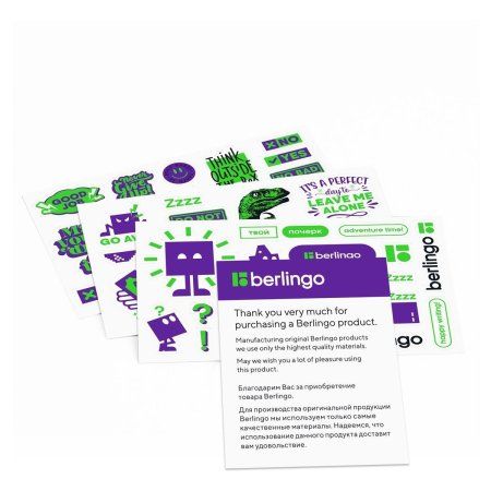 Ежедневник недатированный A5 136л. Berlingo "Groovy" кожзам, фиолетовый срез, с рисунком RE-UD2_01S15