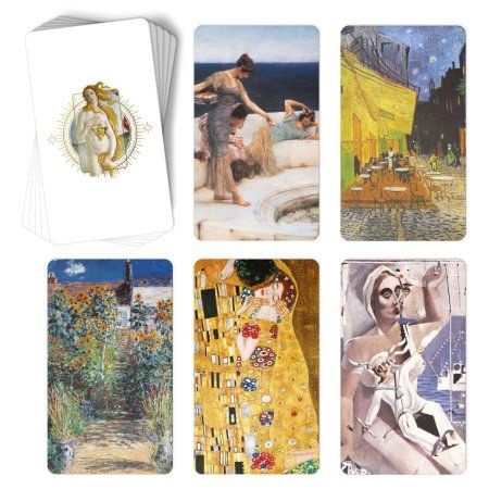 Метафорические ассоциативные карты "По мотивам мировых полотен" 50 карт SIM-9352996