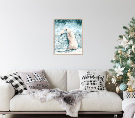 Набор для раскрашивания по номерам (холст на подрамнике) ФРЕЯ 50 х 40 см "Северные мишки" PNB/PL-025 Набор для раскрашивания по номерам (холст на подрамнике) ФРЕЯ 50 х 40 см "Северные мишки" PNB/PL-025