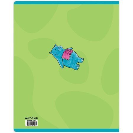 Тетрадь предметная 48л. MESHU "Ученый MISHKA" - Литература, матовая ламинация, выборочный УФ-лак, тиснение фольгой RE-MS_47947