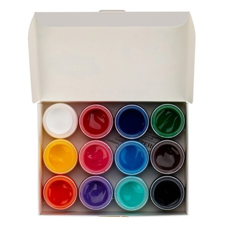 Набор акриловых красок Я-ХУДОЖНИК! глянцевые 12 шт х 15 мл, картон NP-229411817