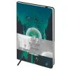 Записная книжка А5 80л. Greenwich Line "Future. Lightning ball" ЛАЙТ, кожзам, с резинкой, тиснение фольгой, блок в линию RE-NA5_51388