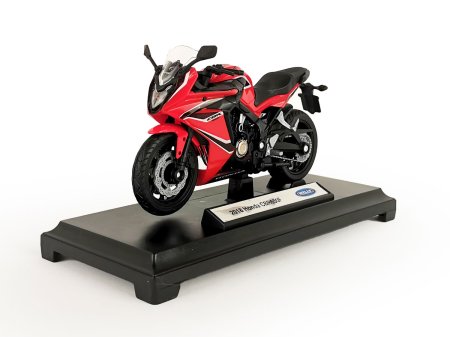 Мотоцикл WELLY 1:18 Honda CBR 650F, красный IT-12853PW
