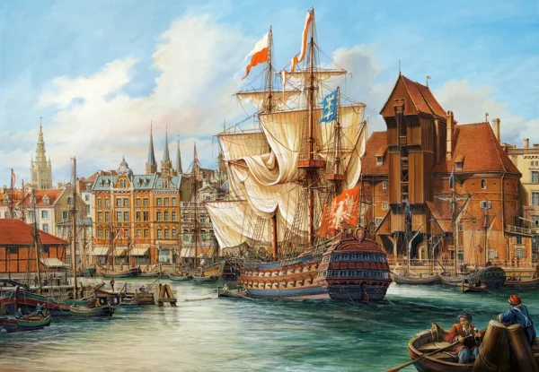 Пазл Castorland 1000 Copy of The Old Gdansk C-102914