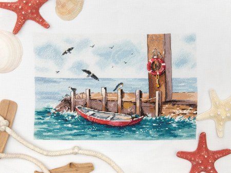 Набор для вышивания PANNA Причал 27 х 18.5 см MT-7344