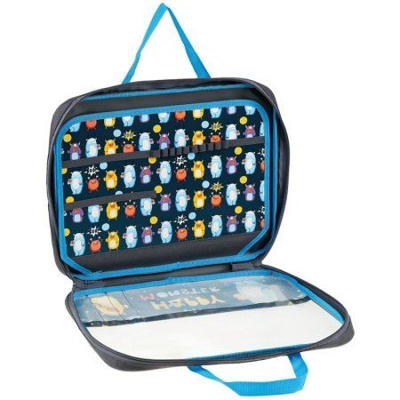 Папка с ручками А4 ArtSpace "Happy Monster" 50 мм, полиэстер, на молнии RE-ПТР-111_42172