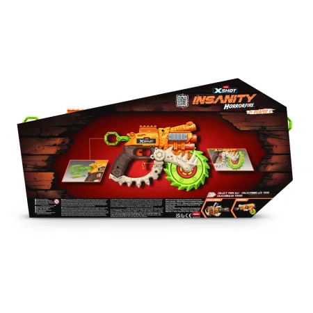 Игровой набор ZURU X-Shot INSANITY Хоррорфайр Рипер Х ДУО (2 бластера, 16 снарядов) IT-36731