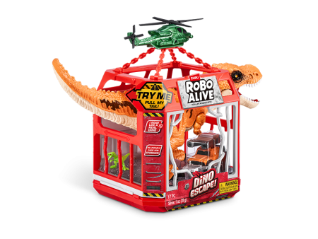 Игровой набор ZURU Robo Alive интерактивный "Дино-погоня" S1 IT-71127