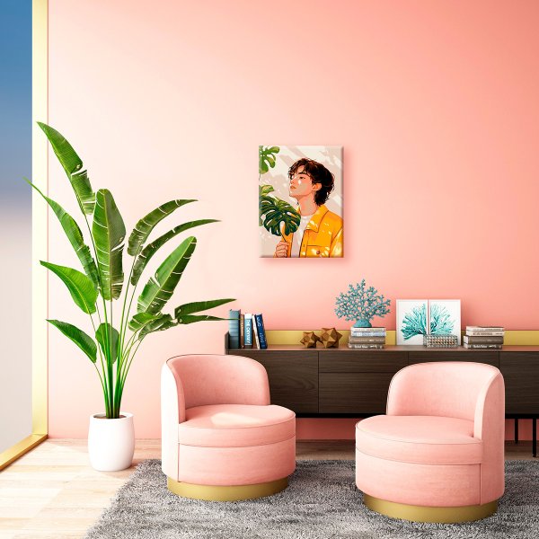 Набор для раскрашивания по номерам (холст на подрамнике) ФРЕЯ 40 х 30 см "Краш" PNB/PM-396