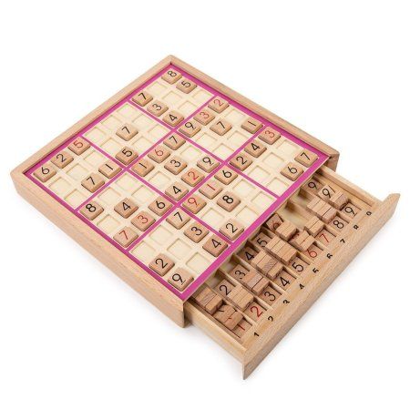 Головоломка деревянная DELFBRICK "Судоку" 101 элемент DLS-25