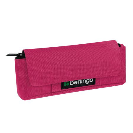 Пенал мягкий Berlingo "Pink focus" 215 x 90 x 45 мм, 1 отделение, полиэстер, внутренний органайзер, магнит RE-BR-PM-080505