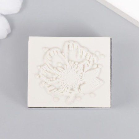 Печать акрил "Садовый цветок" 3.6 x 3 x 2 см SIM-7889193