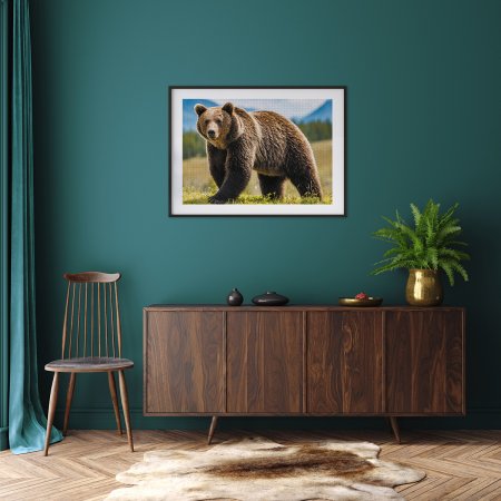 Пазл 2000 элементов ФРЕЯ "Медведь среди гор" PZL-2000/44