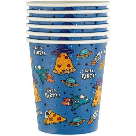 Стаканы бумажные MESHU "Alien" 200 мл 6 шт RE-MS_55439