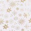 Бумага упаковочная тишью 50 х 66 см "Золотые снежинки" SIM-9561475 Бумага упаковочная тишью 50 х 66 см "Золотые снежинки" SIM-9561475