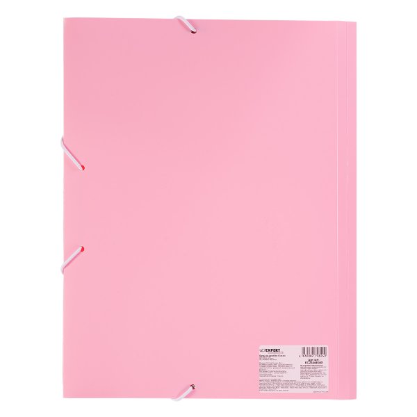 Папка на резинке А4 Expert Complete "Classic" 35 мм, 500 мкм, песок, 1 шт, розовый (ограниченный выпуск) EC234445401