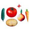 Макси-пазл "Овощи" МИКС 02545 SIM-490105