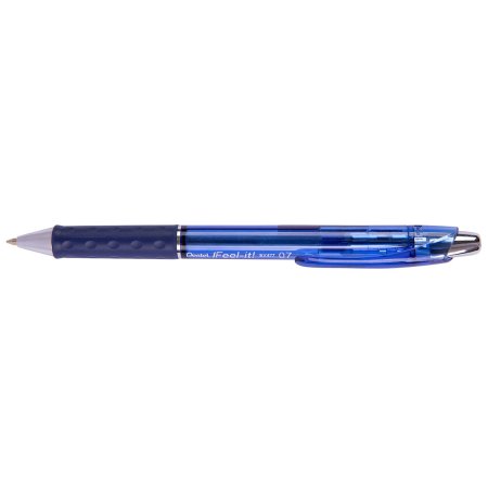 Ручка шариковая автоматическая PENTEL Feel it! 0.7 мм 1 шт цвет чернил: синий BX477-C