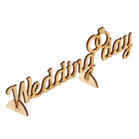 Заготовка деревянная "Wedding Day" 1426216