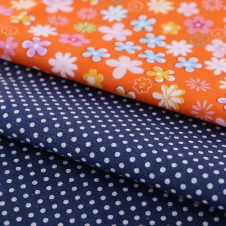 Набор тканей для пэчворка ART UZOR 50 х 50 см 2 шт «Цветочный переполох» 1872426