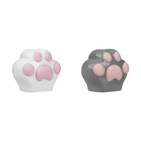 Точилка пластиковая MESHU "Little Paw" 1 отверстие, ассорти RE-MS_65654