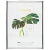 Рамка пластиковая OfficeSpace "Basic" 30 x 40 см, небьющееся стекло, серебро RE-РП_41695