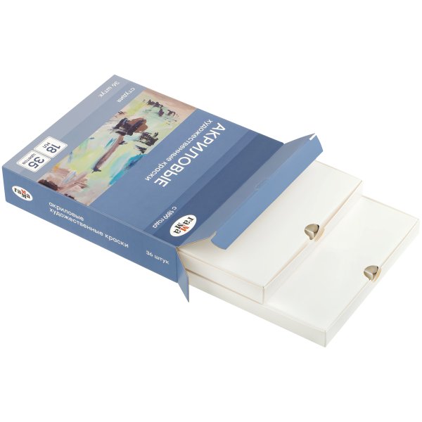 Краски акриловые художественные ГАММА "Студия" 36 шт (35цв.) туба 18 мл картон.упаковка RE-181020236 Краски акриловые художественные ГАММА "Студия" 36 шт (35цв.) туба 18 мл картон.упаковка RE-181020236