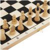 Набор игр 3 в 1 ТРИ СОВЫ "Нарды, шашки, шахматы" обиходные, деревянные с деревянной доской 40 x 40 см RE-НИ_46786