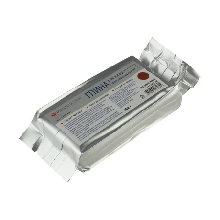 Глина для лепки СОНЕТ cамозатвердевающая 500 г, терракотовая NP-1591442264