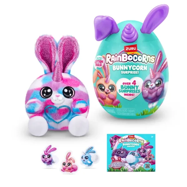 Игровой набор-сюрприз ZURU Rainbocorns Bunnycorn S2 с акс. в ассортименте IT-9280