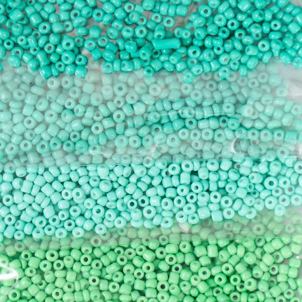 Набор бисера для рукоделия 12/0 "Оттенки моря" 8 цв х 10 г SIM-9358793