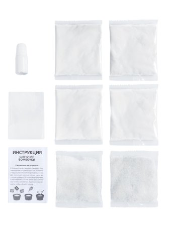 Набор для опытов "Шипучие бомбочки. Аромат персика" 3 в 1 KOR-05711