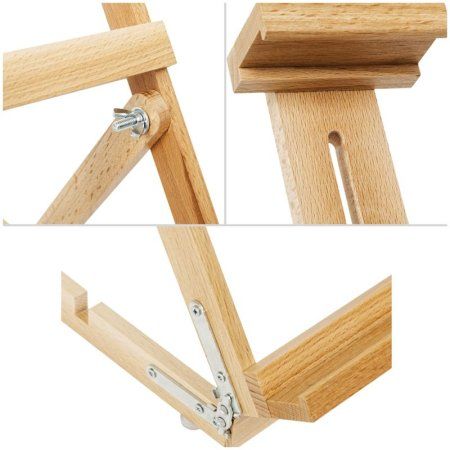 Мольберт настольный каркасный вертикальный ГАММА "Студия" 33 x 40 x 46 (68) см российский бук RE-211220204