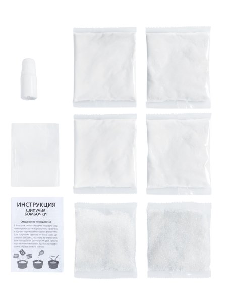 Набор для опытов "Шипучие бомбочки. Аромат персика" 3 в 1 KOR-05711