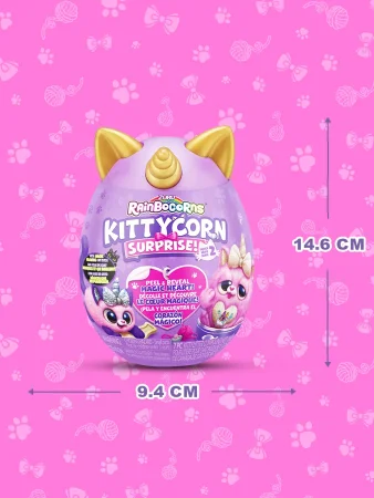 Игровой набор-сюрприз ZURU Rainbocorns Kittycorn S7 с акс. в ассортименте IT-9279