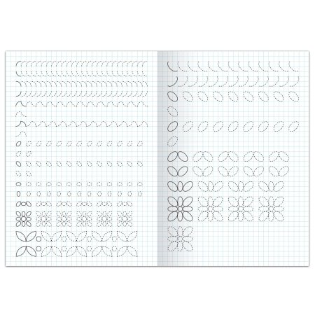 Прописи "Узоры по клеткам" А4 20 стр SIM-7810209